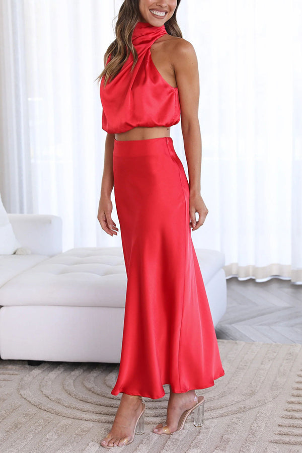 Emily – Elegantes Set mit langem Rock