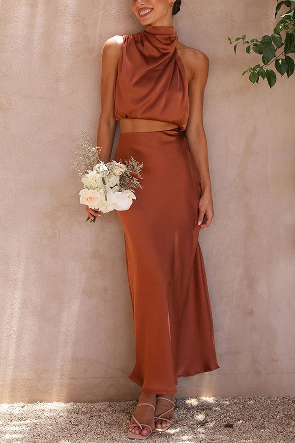 Emily – Elegantes Set mit langem Rock