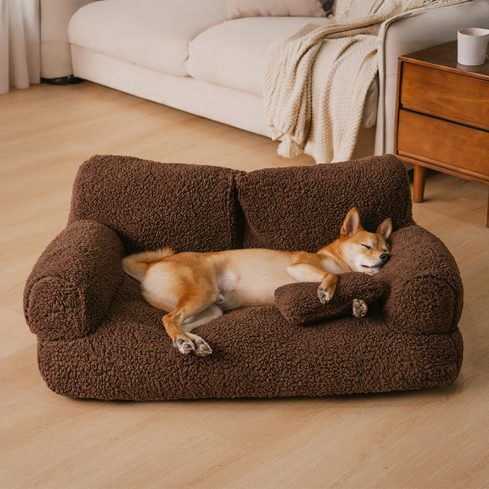 Variant image for Ultra-weiches Orthopädisches Hundebett mit Abnehmbarer Waschbarer Abdeckung - Komfort für Alle Größen, Flauschiges Hundekissen-9