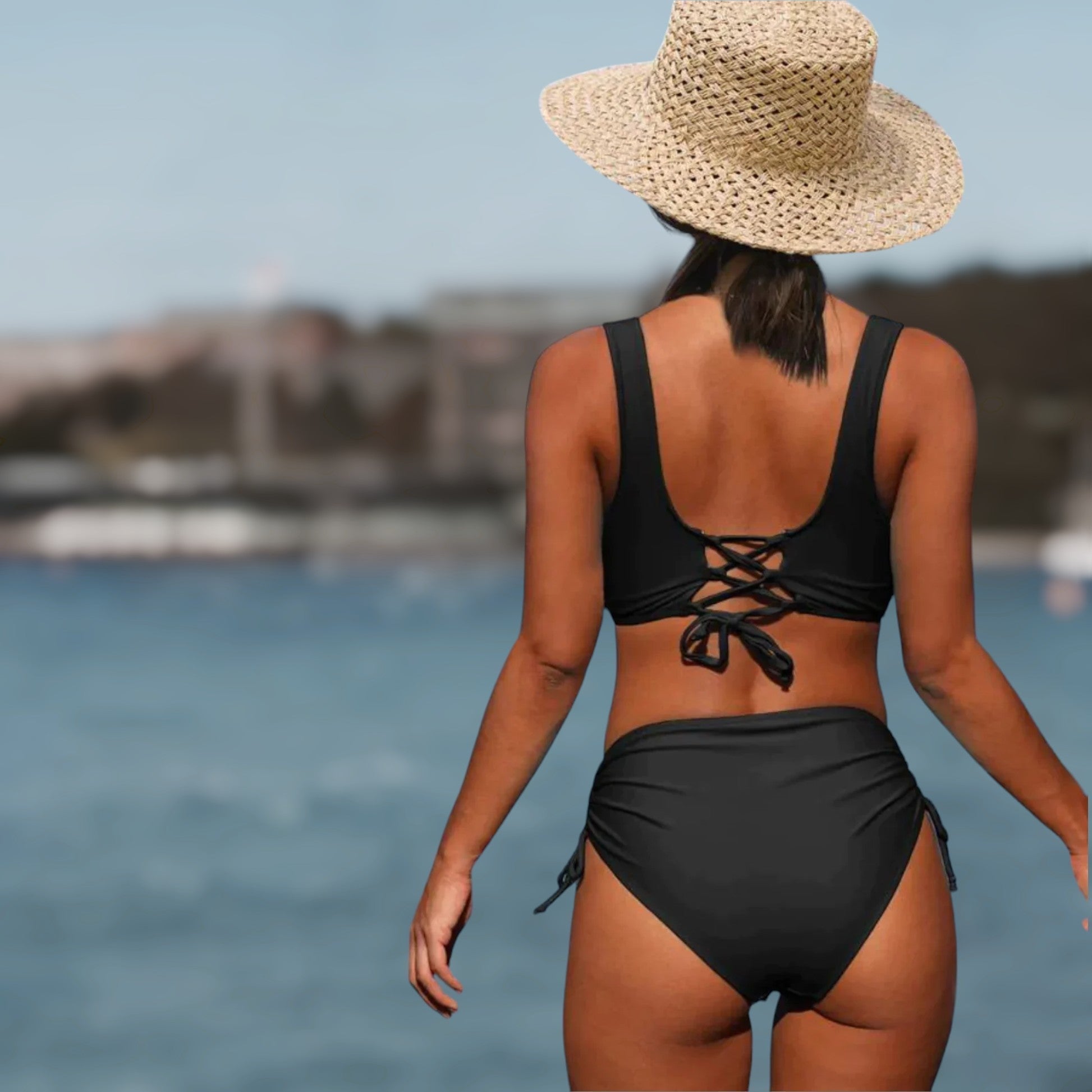 SIENNA – Stilvolles Zweiteiliges Bikini Set aus Nylon