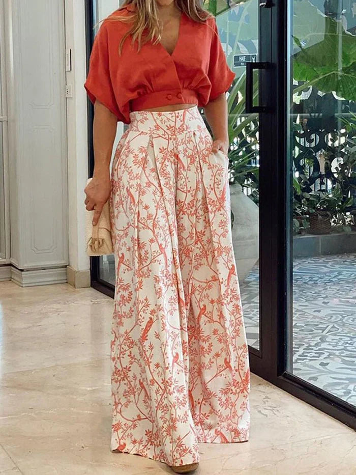 LILA – Stylisches Zweiteiliges Set für Damen