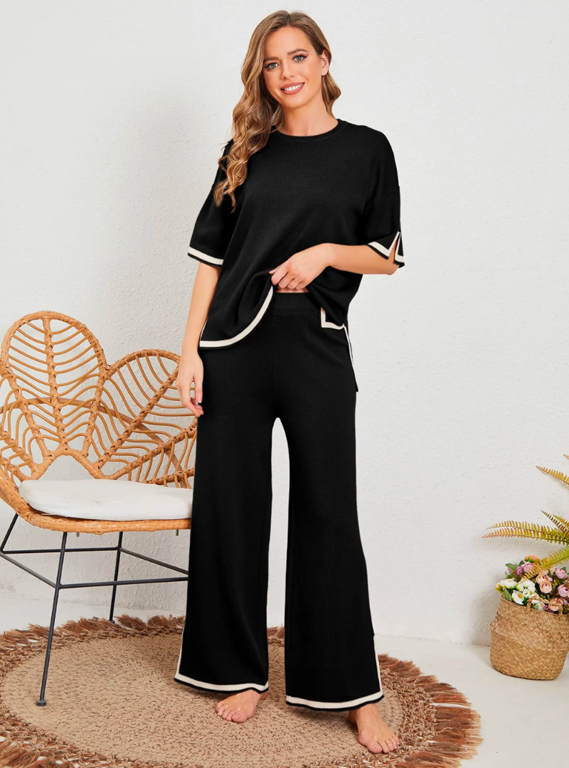 Leah – Strick-Lounge-Set Für Damen Mit Stil & Komfort