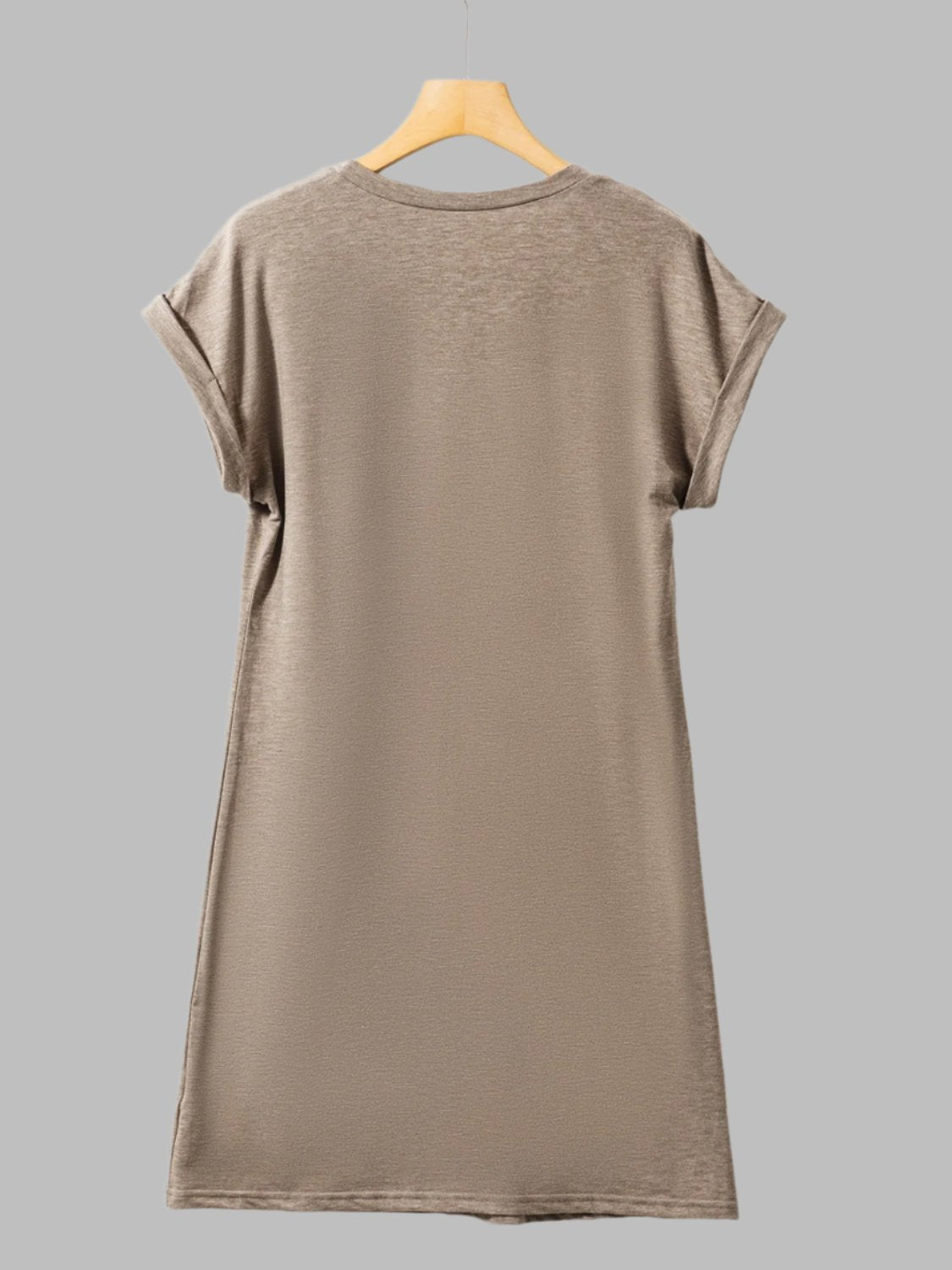 SEAM – Mini Kleid mit Rundhalsausschnitt und Schnittdetails