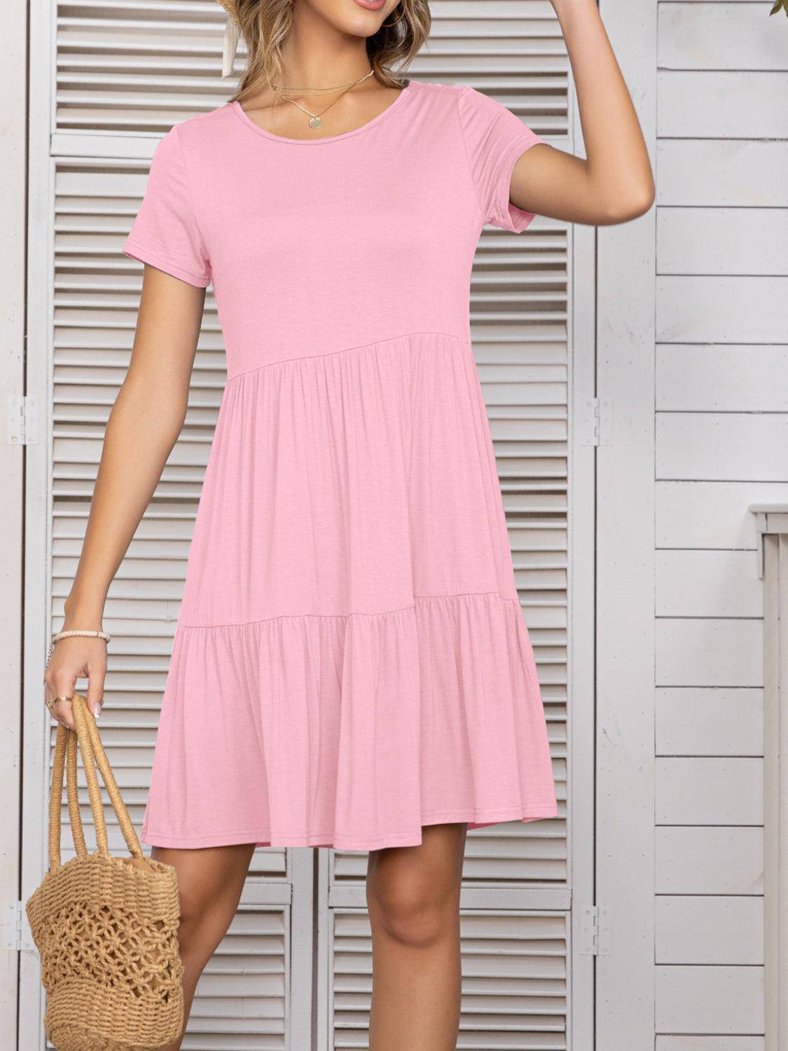 CLASSIC TEE MINI DRESS – Bequemes Sommerkleid aus Baumwolle