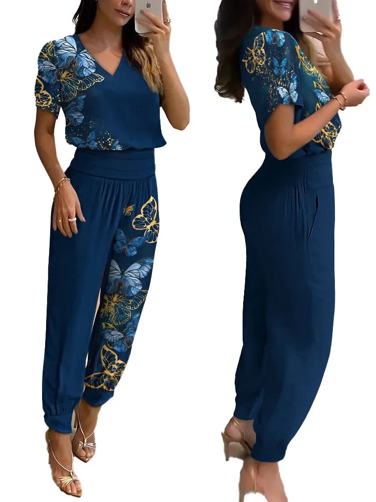 LUNA – Stylisches Oberteil und Hosen Set für Elegante Looks