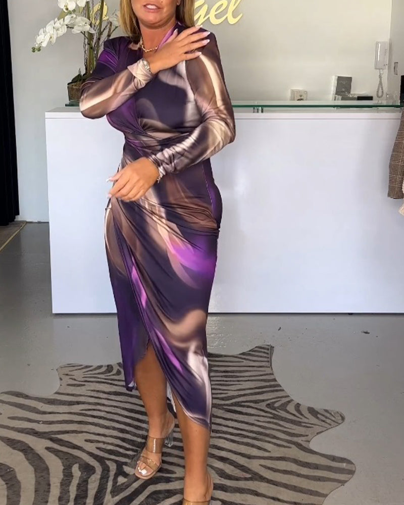 OLIVIA – Elegantes Blumenkleid aus leichtem Stoff für den Sommer