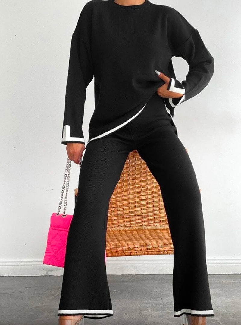 Leah – Strick-Lounge-Set Für Damen Mit Stil & Komfort