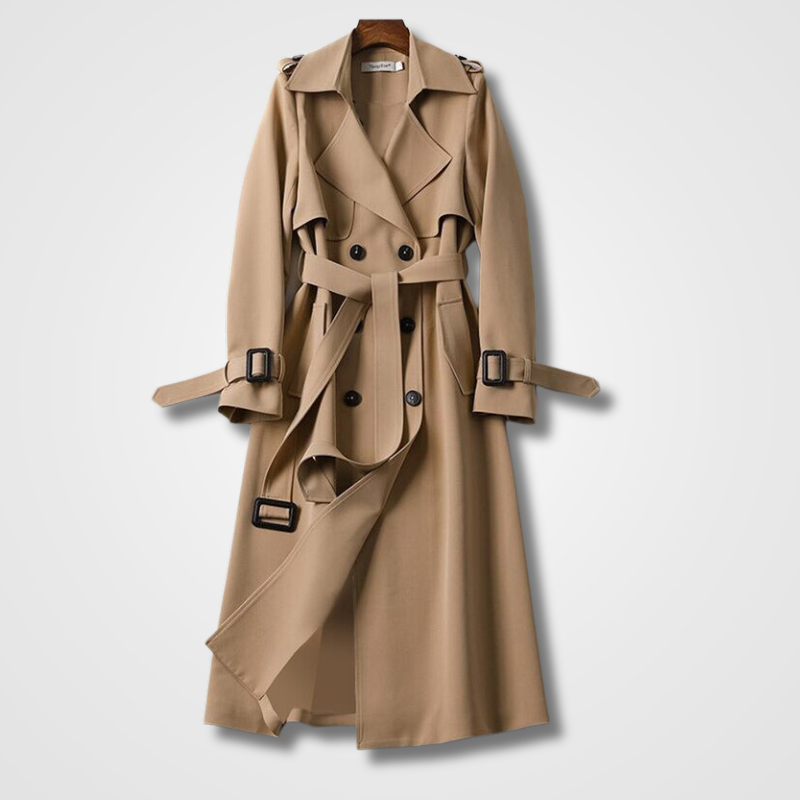 Klassischer Frühlings-Trenchcoat