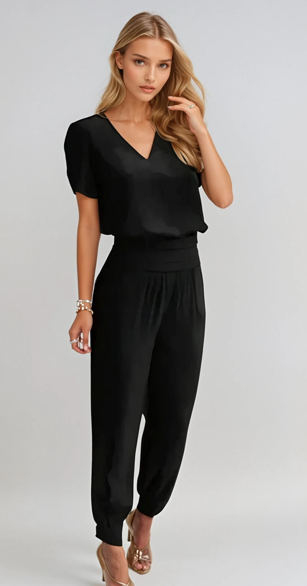 LUNA – Stylisches Oberteil und Hosen Set für Elegante Looks