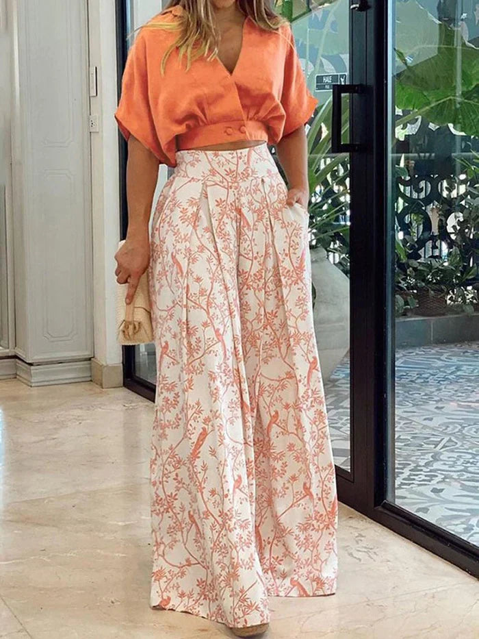 LILA – Stylisches Zweiteiliges Set für Damen