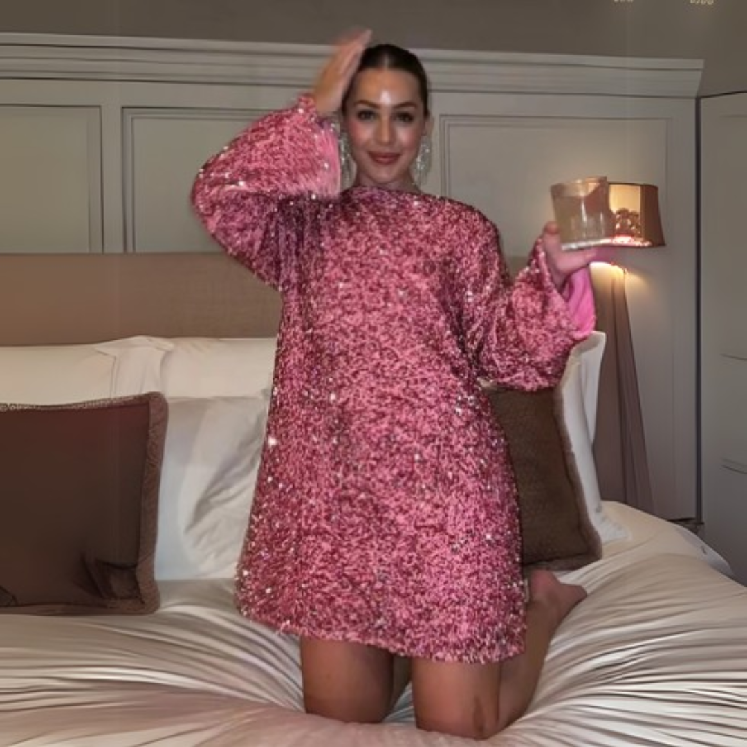 Elsa – Funkelndes Glitzerkleid für magische Momente