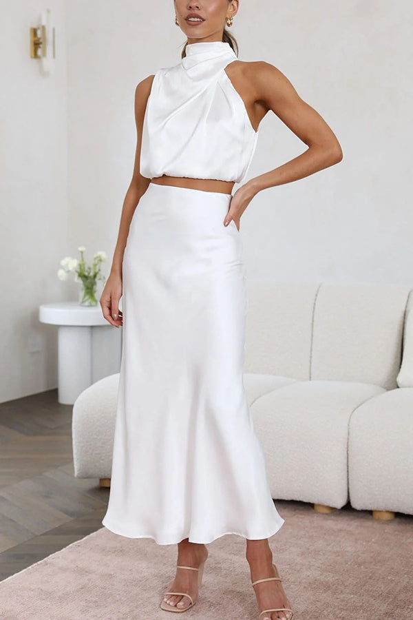 Emily – Elegantes Set mit langem Rock