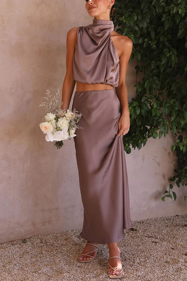 Emily – Elegantes Set mit langem Rock
