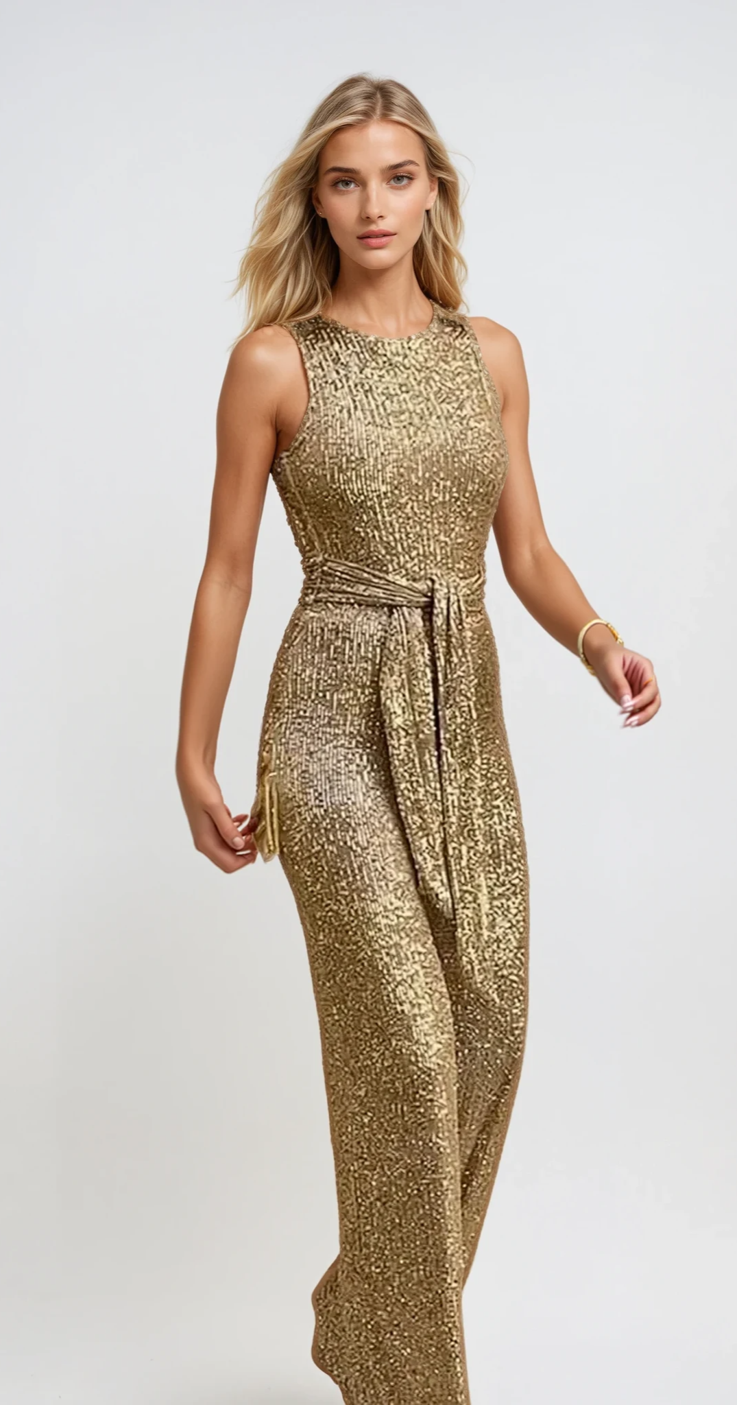 GLITZER JUMPSUIT – Funkelndes Einteiler für Partys