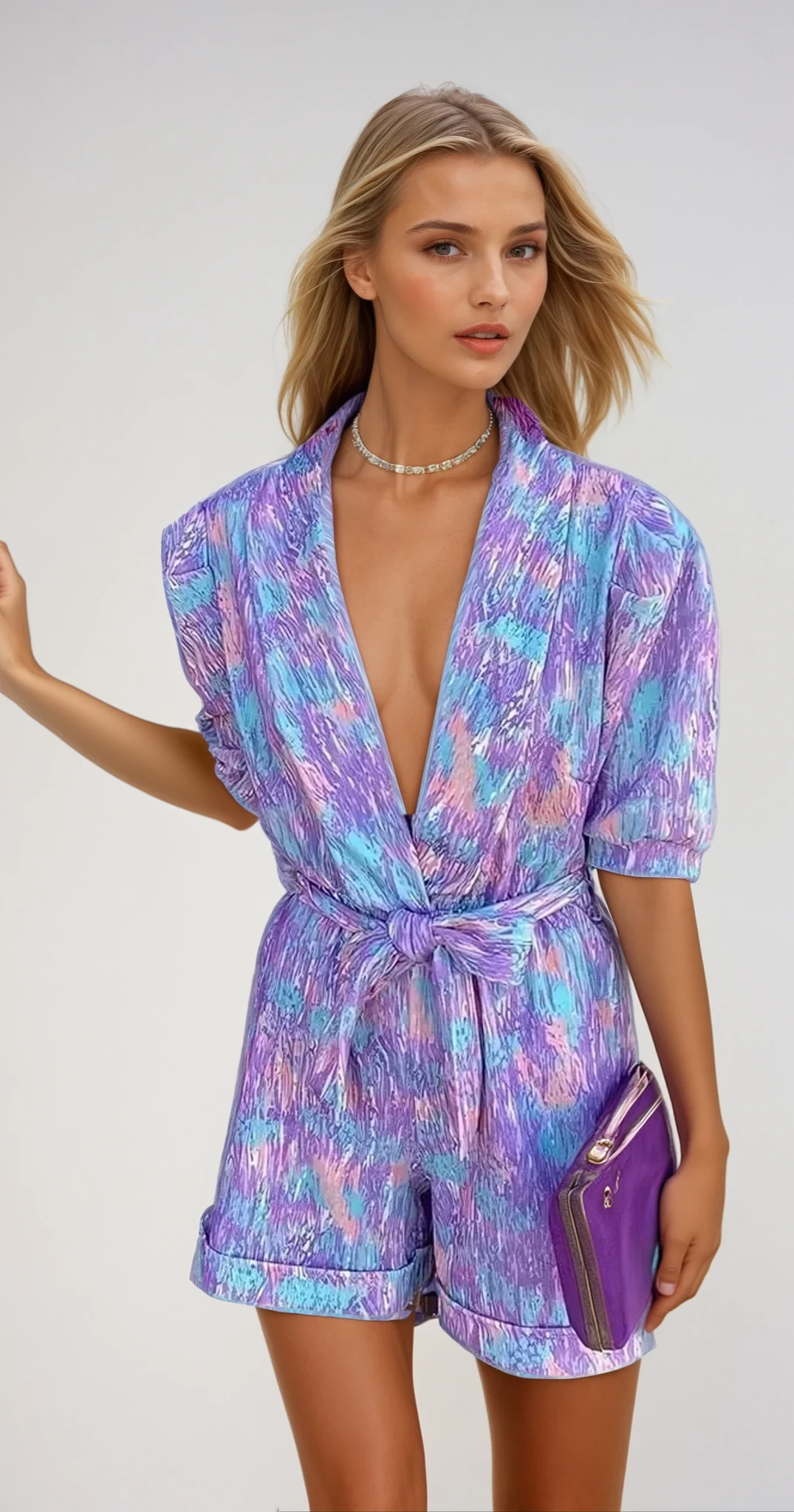 VERA – Bunter Damen-Jumpsuit für Elegante Styles