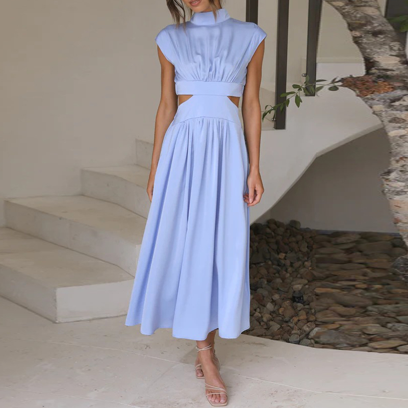 SIERRA – Elegantes Cocktail Maxikleid aus Chiffon