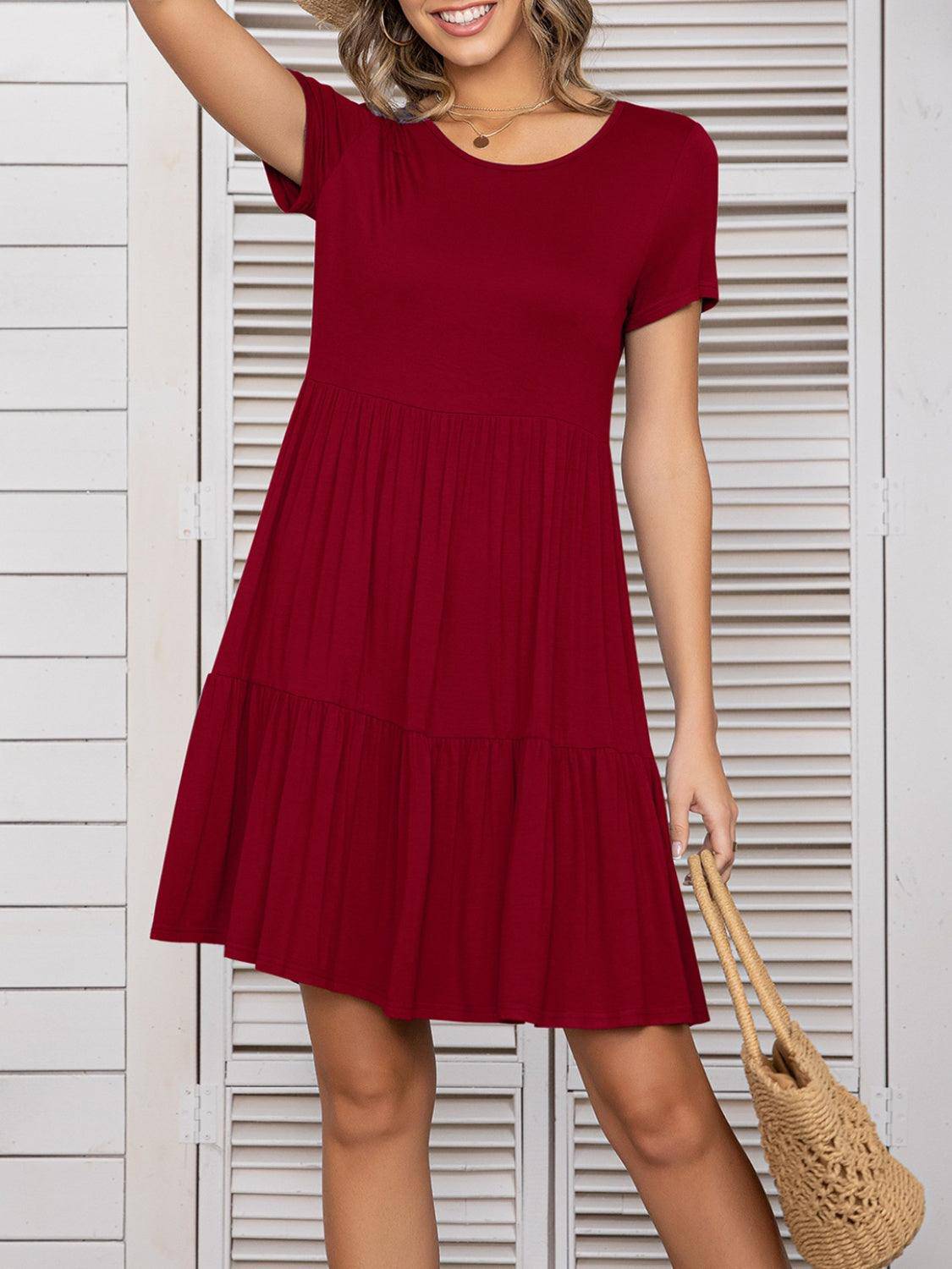 CLASSIC TEE MINI DRESS – Bequemes Sommerkleid aus Baumwolle