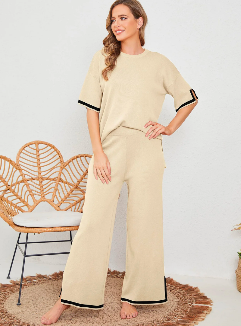 Leah – Strick-Lounge-Set Für Damen Mit Stil & Komfort
