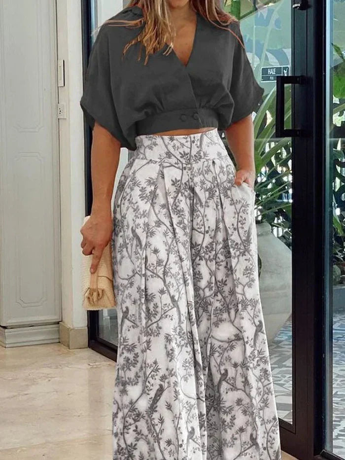 LILA – Stylisches Zweiteiliges Set für Damen