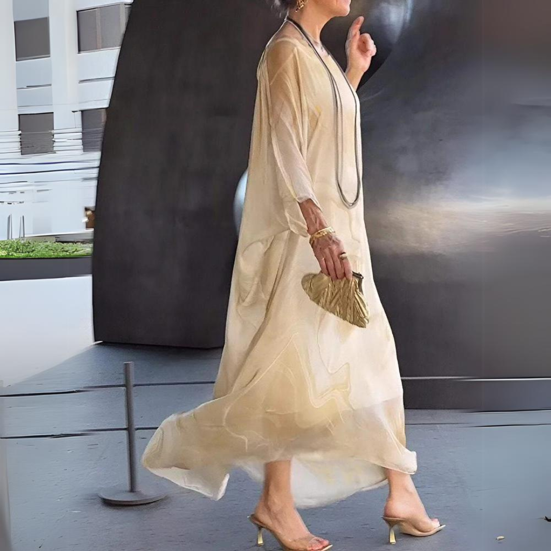 Giulia – Elegantes Kleid aus Seidenchiffon