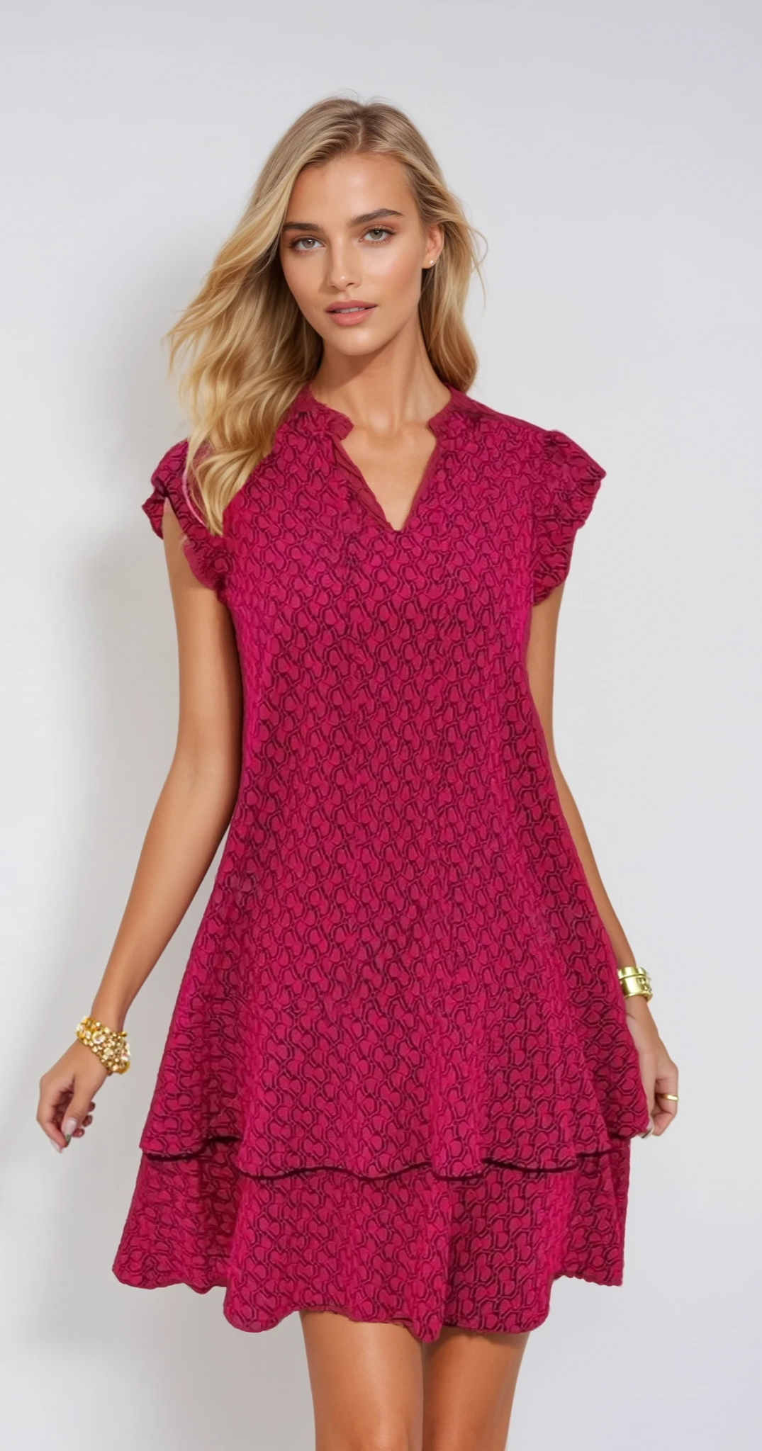 ADELINE – Zeitlos Elegantes Damenkleid aus Hochwertigem Stoff