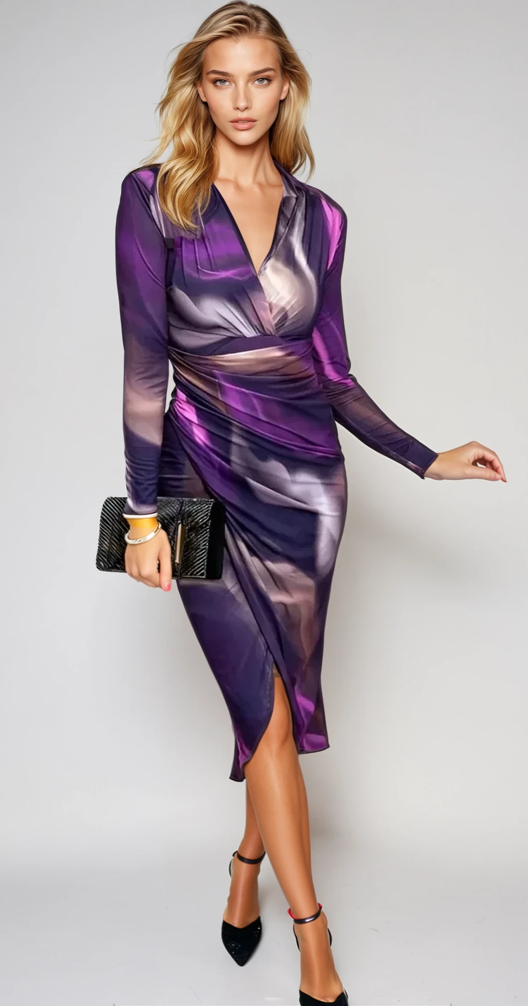 OLIVIA – Elegantes Blumenkleid aus leichtem Stoff für den Sommer
