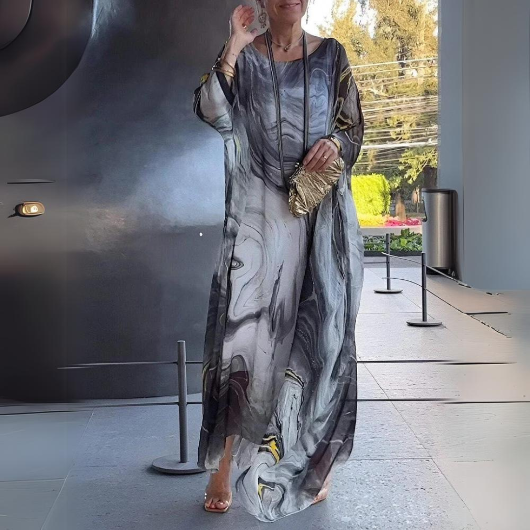 Giulia – Elegantes Kleid aus Seidenchiffon