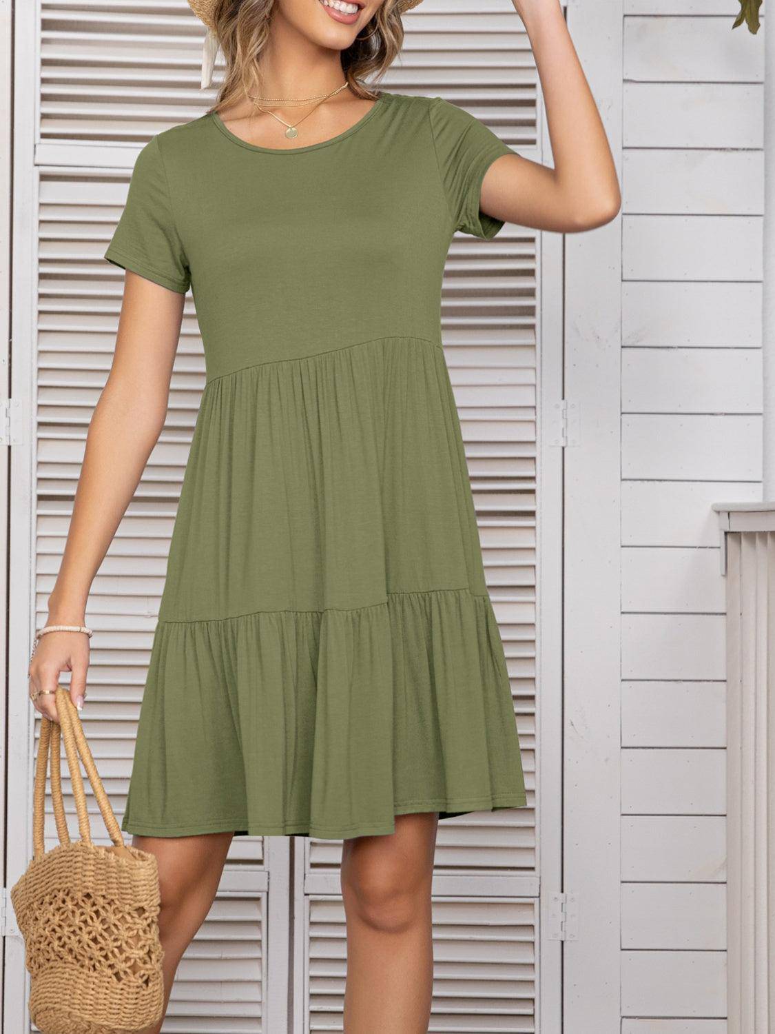 CLASSIC TEE MINI DRESS – Bequemes Sommerkleid aus Baumwolle