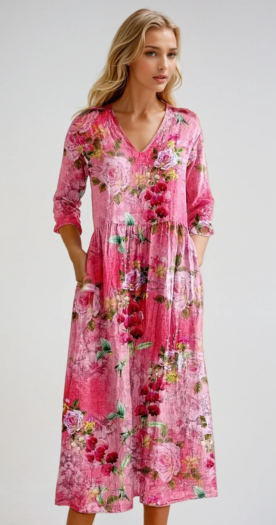 ISABELLA – Elegantes Damenkleid aus Leichtem Stoff