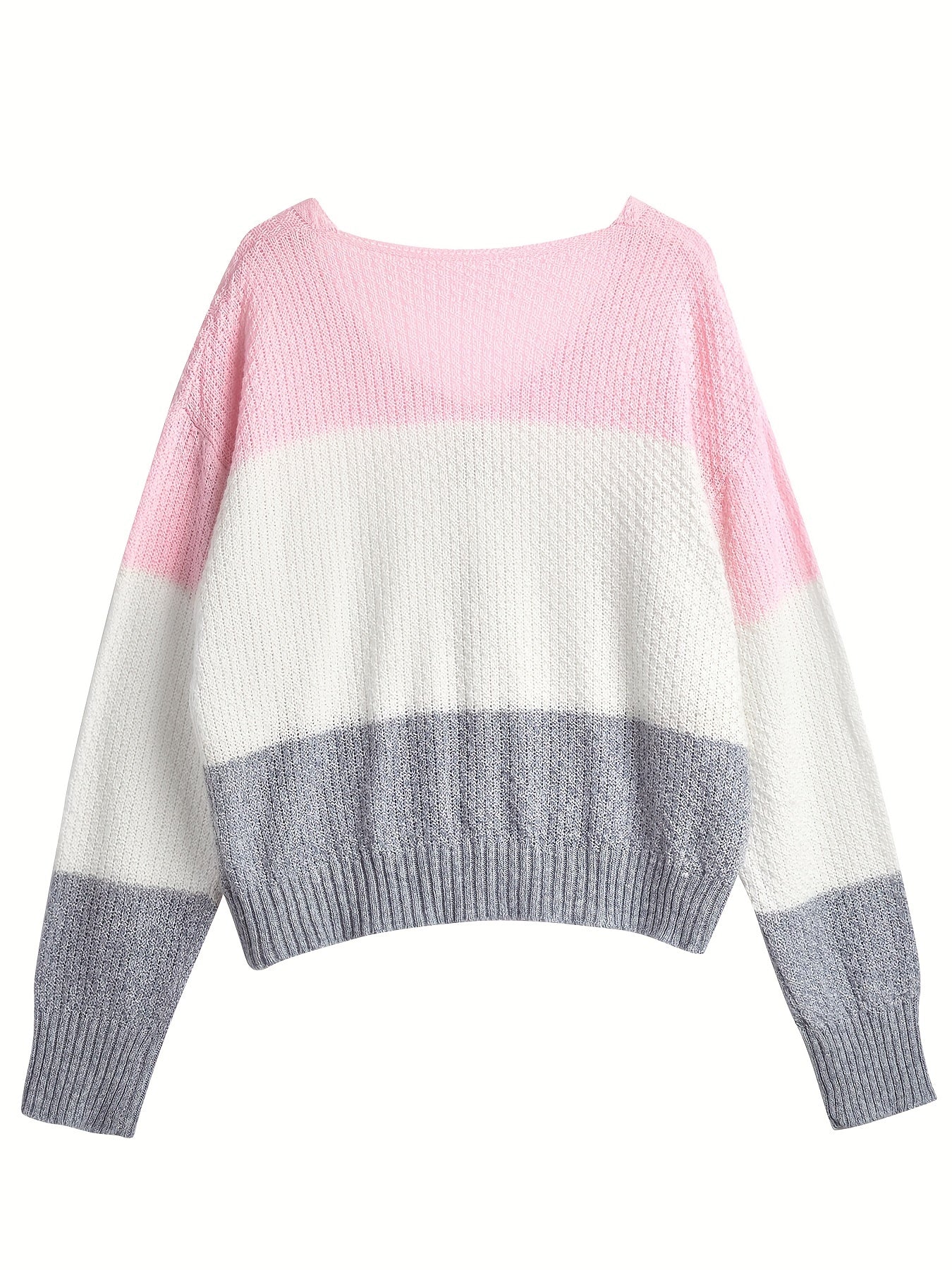 Bunter V-Ausschnitt Pullover | Stil und Komfort in perfekter Harmonie