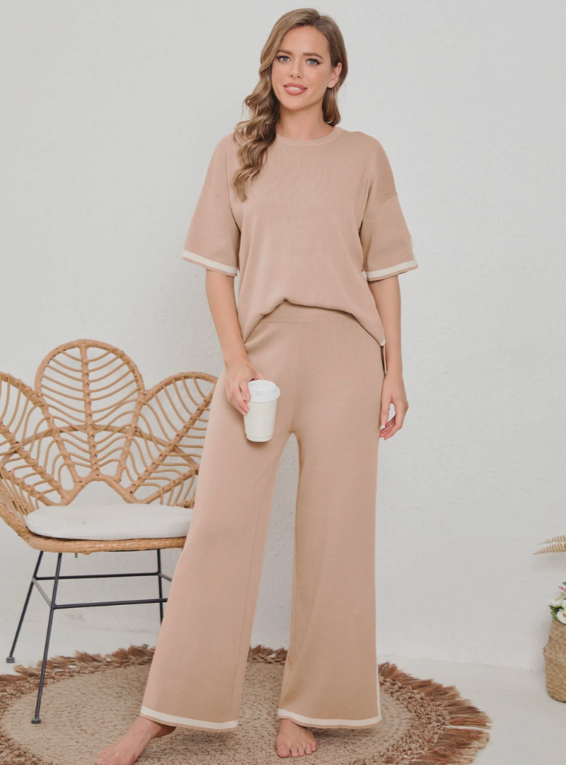 Leah – Strick-Lounge-Set Für Damen Mit Stil & Komfort