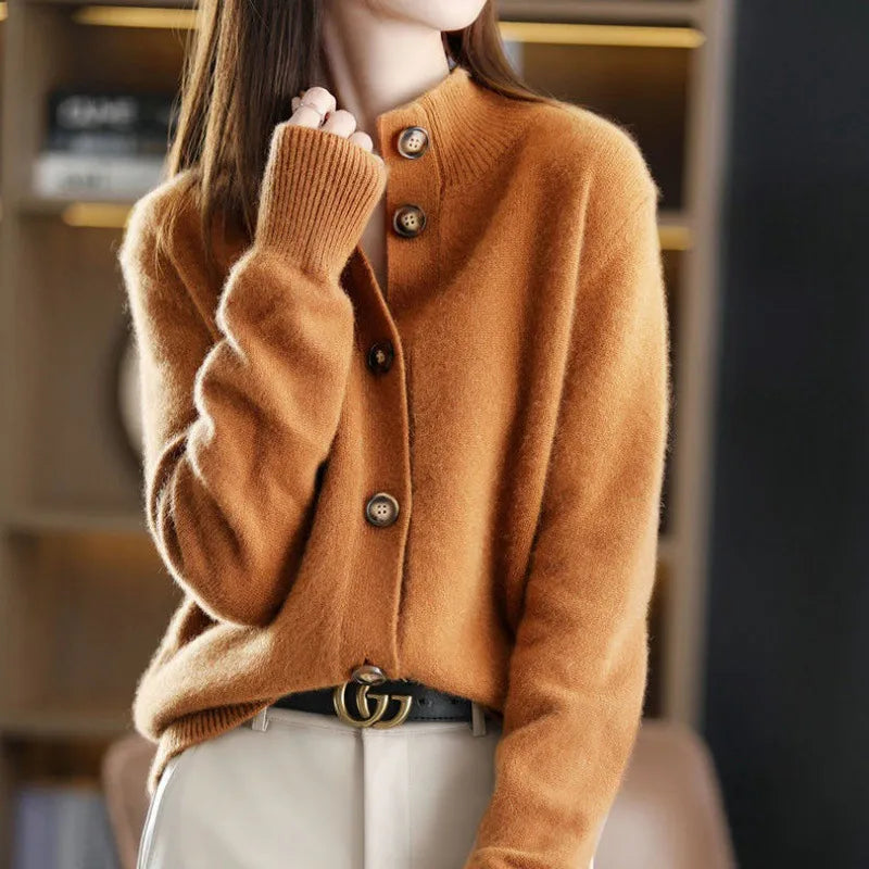 Greta – Stilvolle und weiche Strickjacke für höchsten Komfort