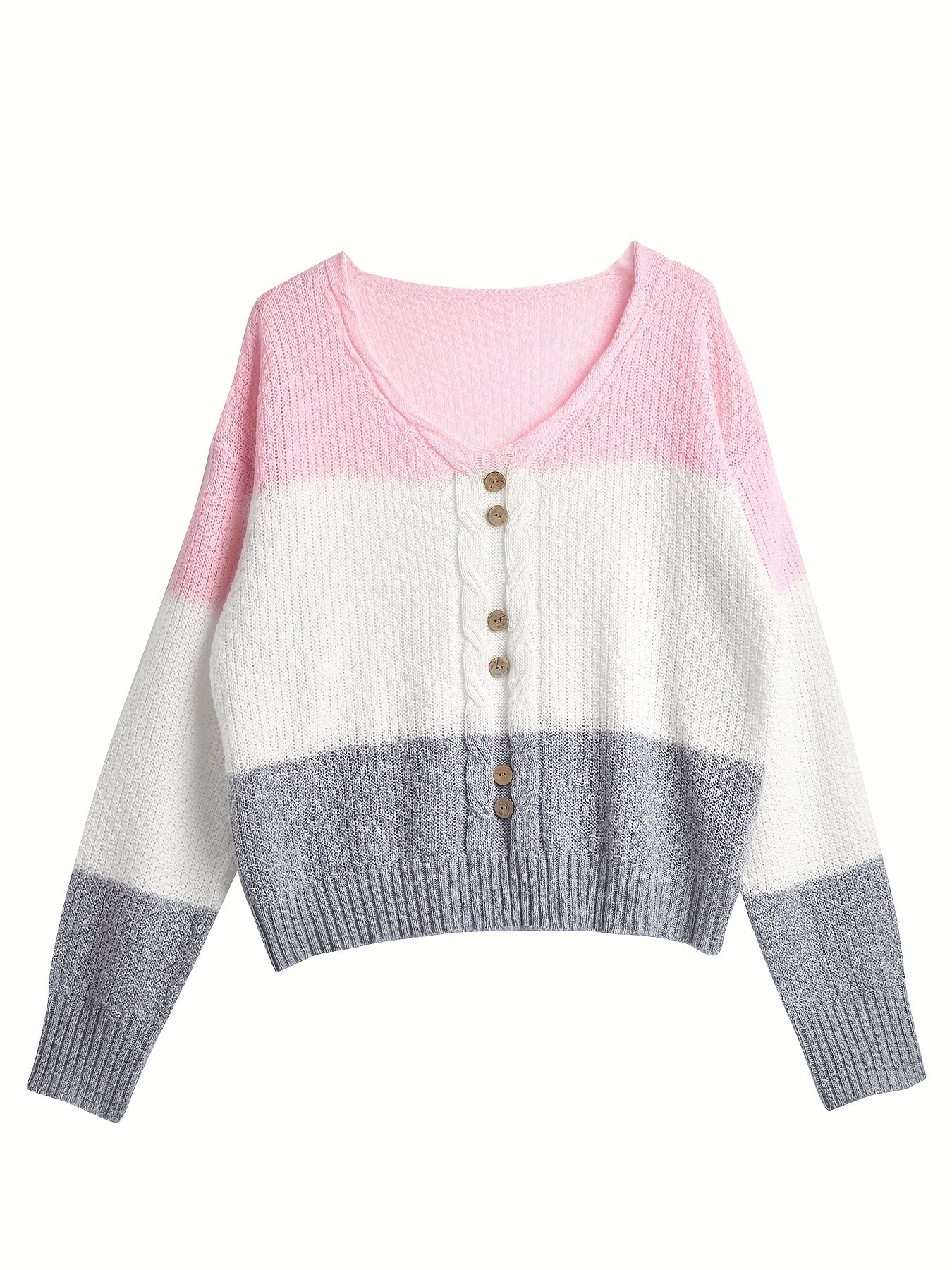 Bunter V-Ausschnitt Pullover | Stil und Komfort in perfekter Harmonie
