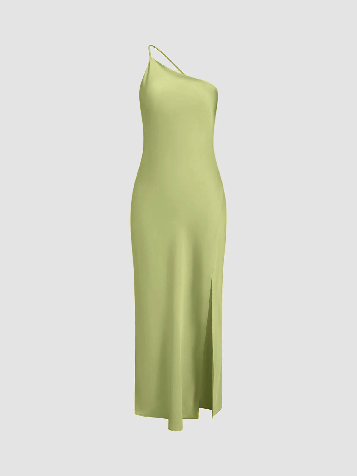 Variant image for Maxikleid Schwarz Rückenfrei Damen Festlich für Hochzeitsgast aus Satin, Ärmellos, Sexy Design-11