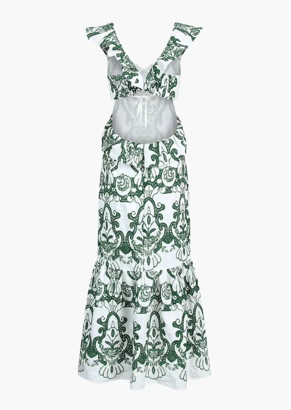 ELEGANT AFFAIR MAXIKLEID – Zeitloser Stil mit V-Ausschnitt