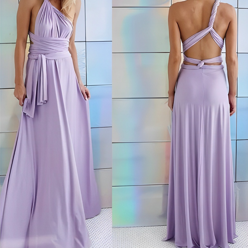 MIA – Chic Wrap Sommerkleid aus leichtem Stoff