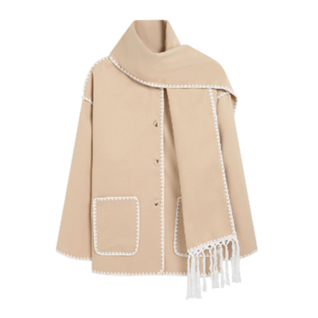 Viona - Bequeme Woll-Cape-Jacke