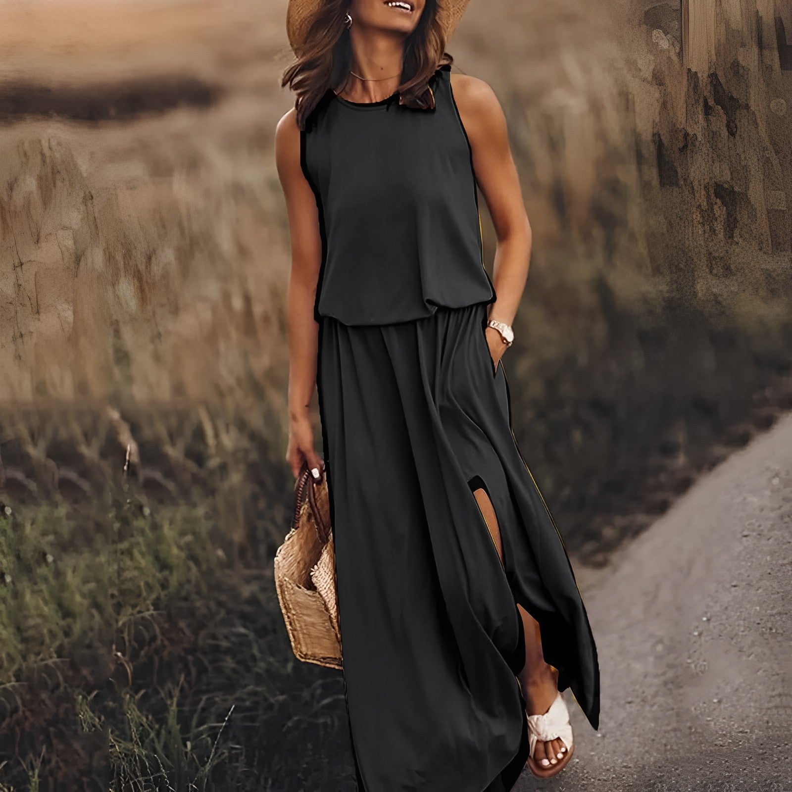 JULIET – Zeitlos Elegantes Sommerkleid aus Baumwolle