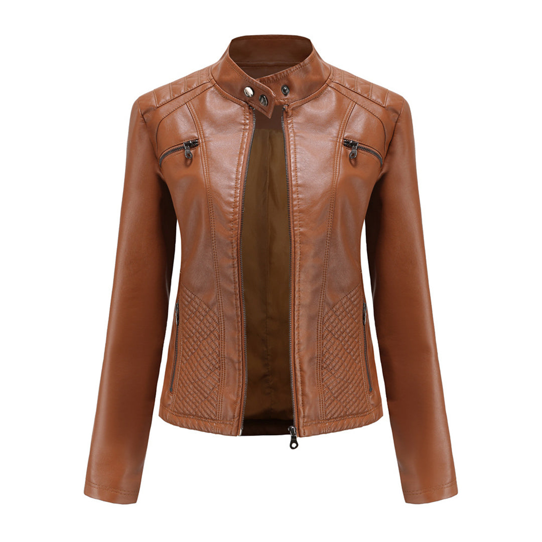 Ariana Elegante Frühlingsjacke aus Leder