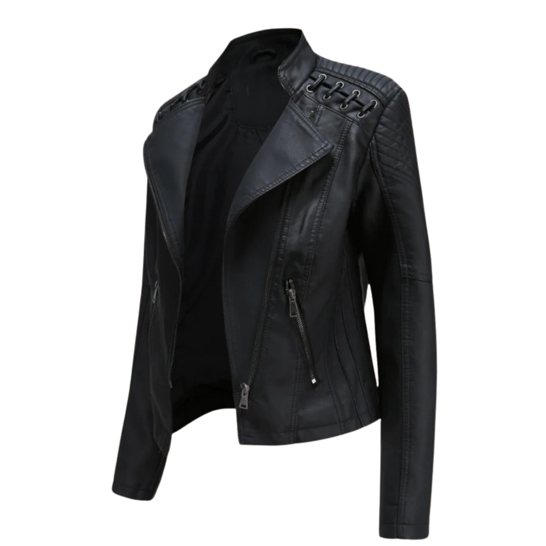 Elverem – Stylische Damen-Lederjacke