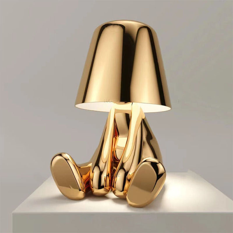 Variant image for Tischlampe Warmweiß 30 cm Kunststoff Wiederaufladbar Akku Tischleuchte-3