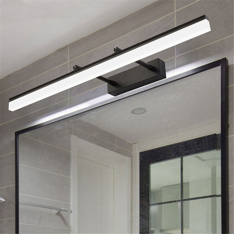 LED Wandleuchte Innen Silber Größe M Edelstahl Wasserdicht für Badezimmer-6