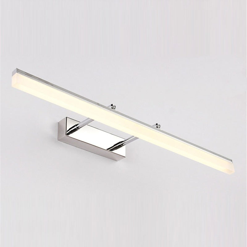 LED Wandleuchte Innen Silber Größe M Edelstahl Wasserdicht für Badezimmer-1