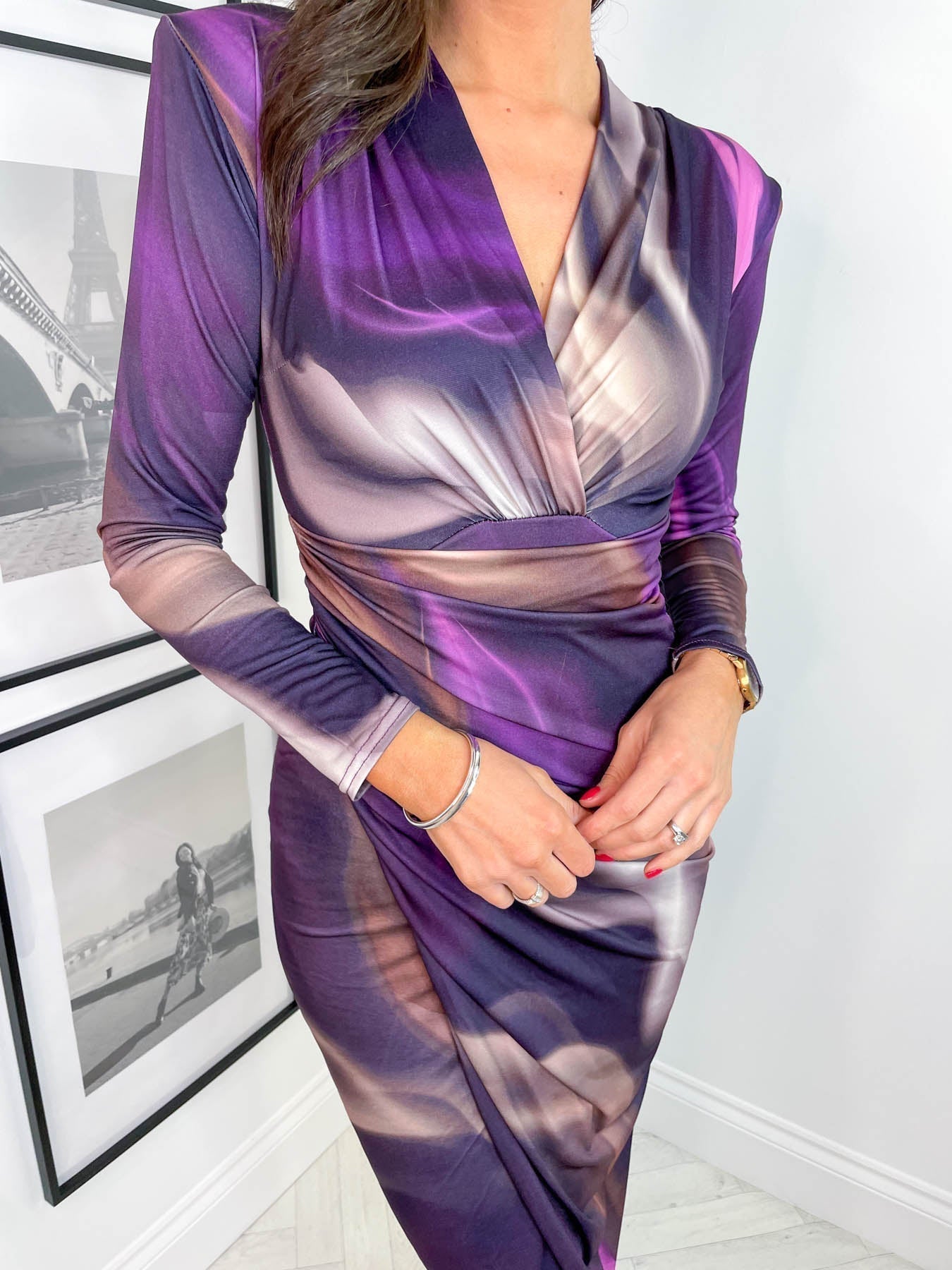 OLIVIA – Elegantes Blumenkleid aus leichtem Stoff für den Sommer