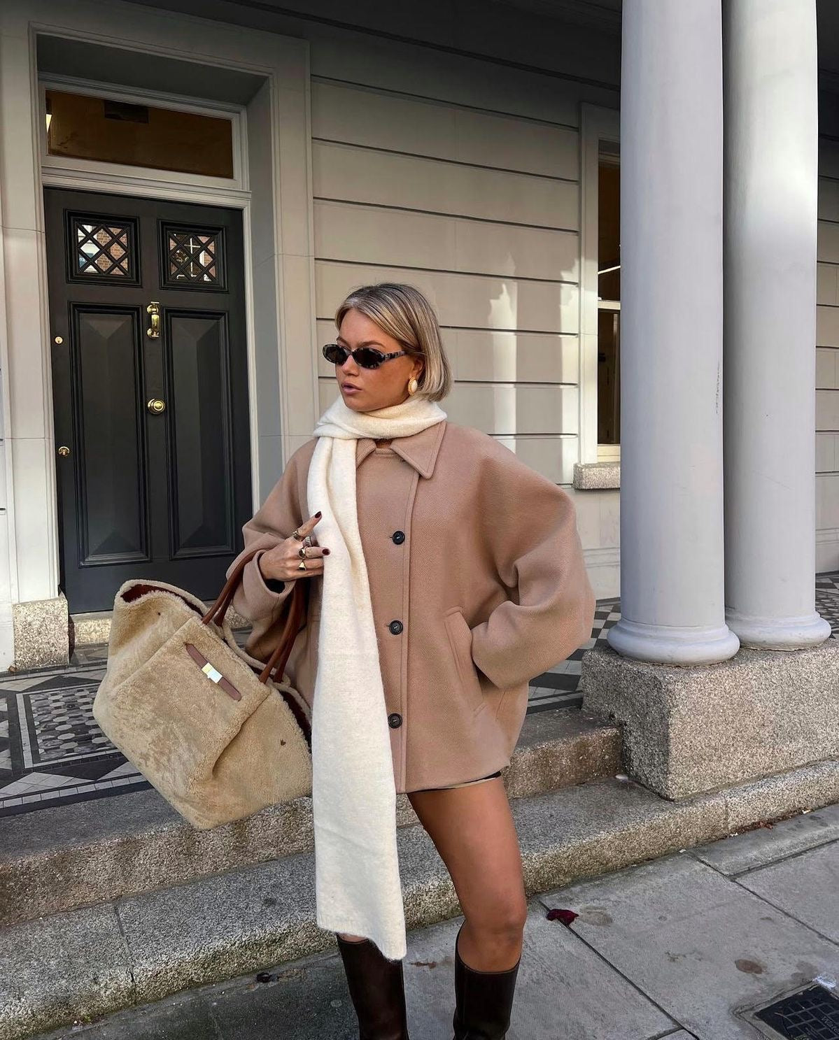 Jazzy – Oversized Wollmantel für gemütliche Herbsttage