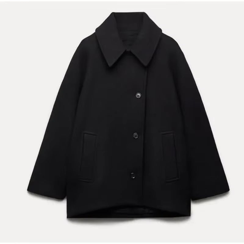 Jazzy – Oversized Wollmantel für gemütliche Herbsttage