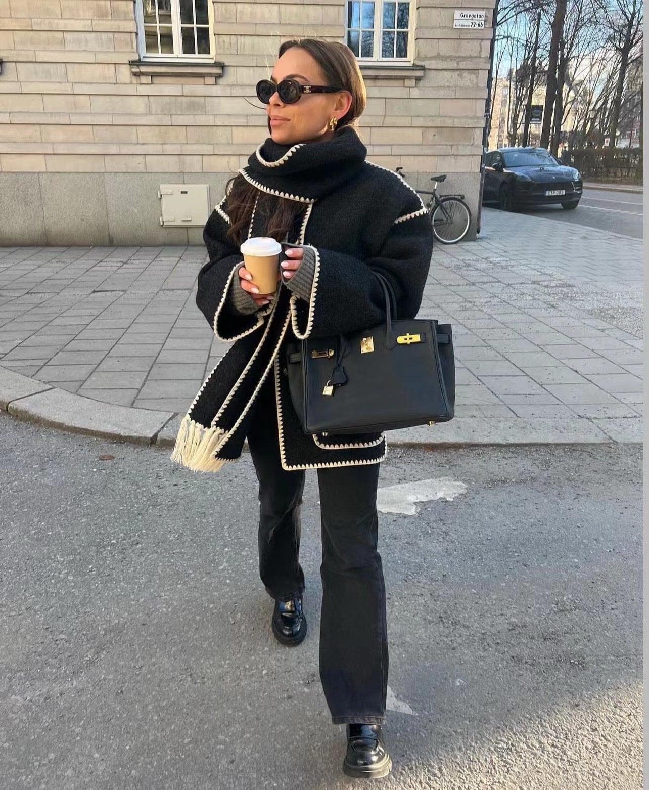 Viona - Bequeme Woll-Cape-Jacke