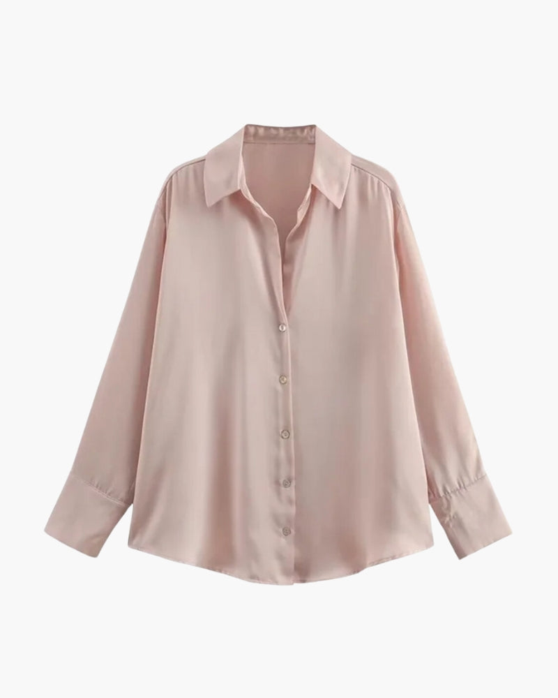 Klassisches Chic Hemd – Elegantes Baumwollhemd Für Stilbewusste Damen