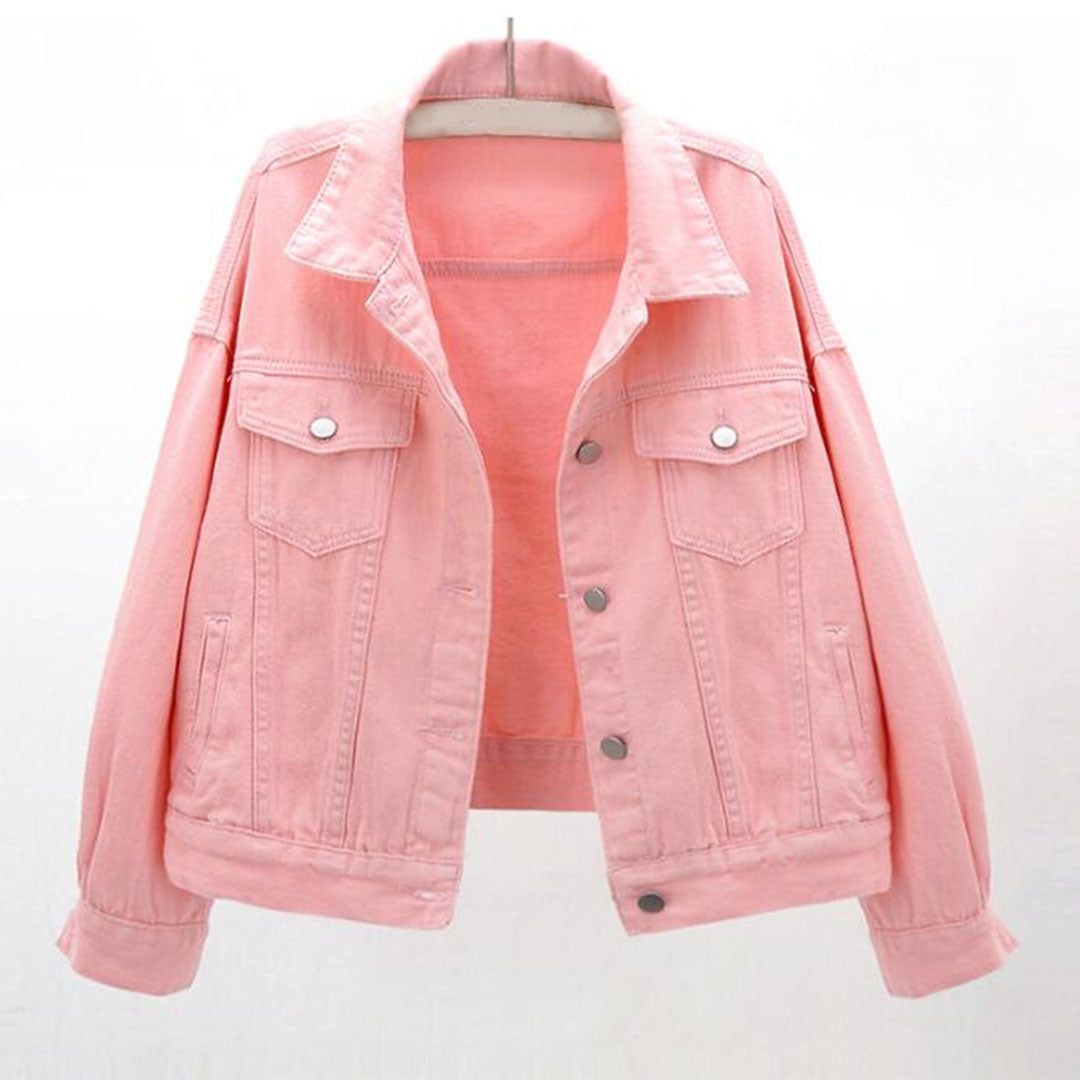 Chloe – Kurze und fröhliche Jeansjacke