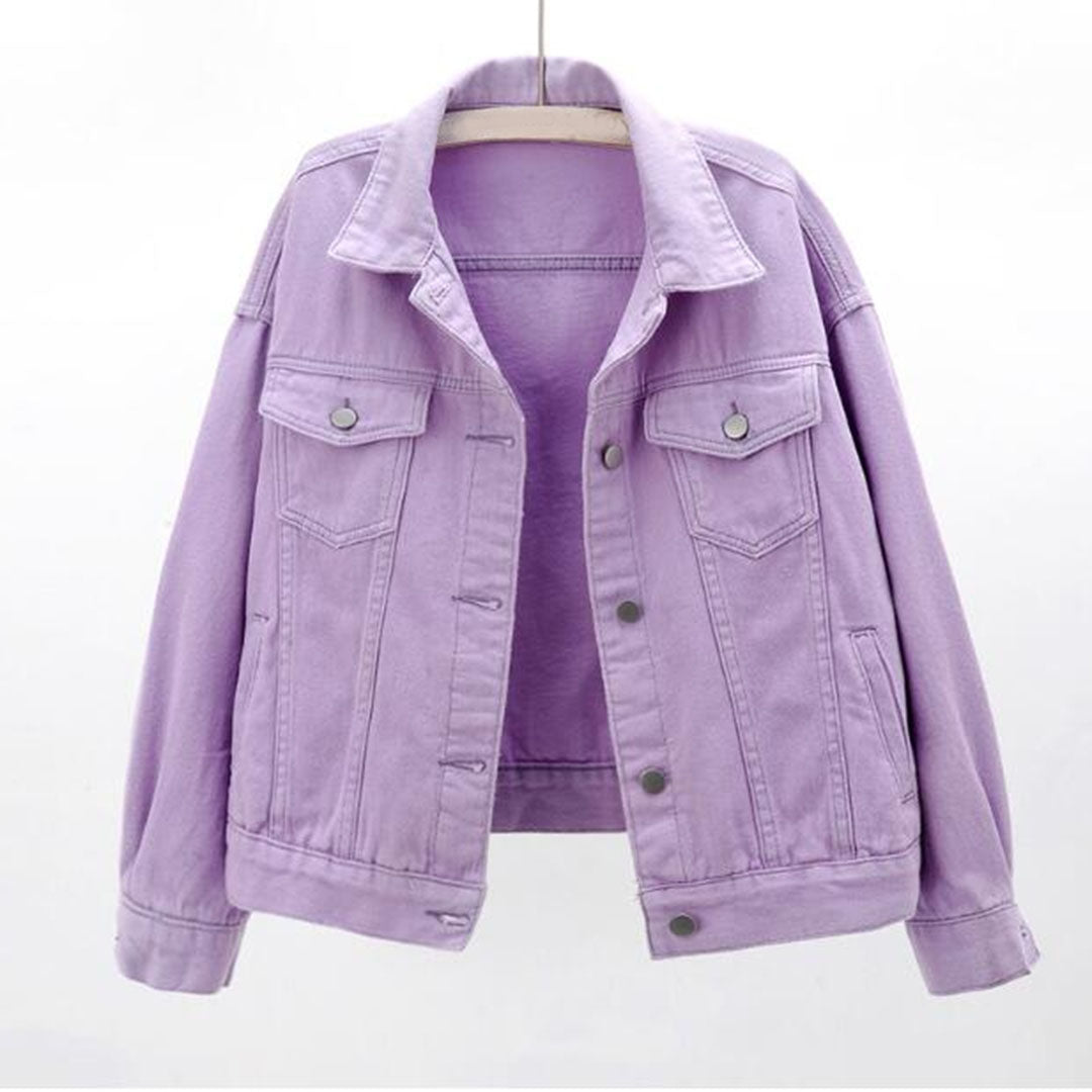 Chloe – Kurze und fröhliche Jeansjacke